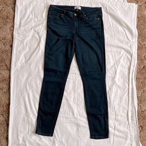 Paige jeans mid rise jeggings size 32
